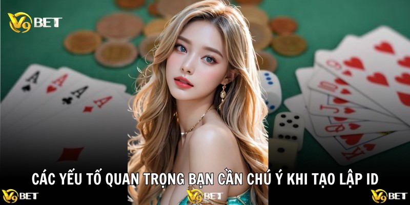 Đăng Ký V9BET – Cách Truy Cập Kho Giải Trí Trong Tích Tắc 3 Các yếu tố quan trọng bạn cần chú ý khi tạo lập ID